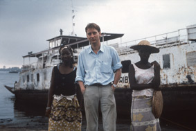 Regisseur Uwe Schrader in Sierra Leone