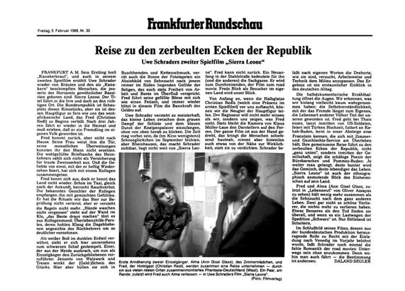 Sierra Leone - Zeitung - Frankfurter Allgemeine Zeitung