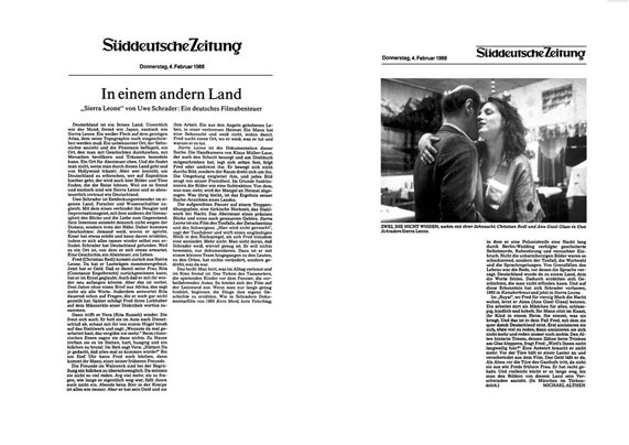 Sierra Leone - Kritik Süddeutsche Zeitung